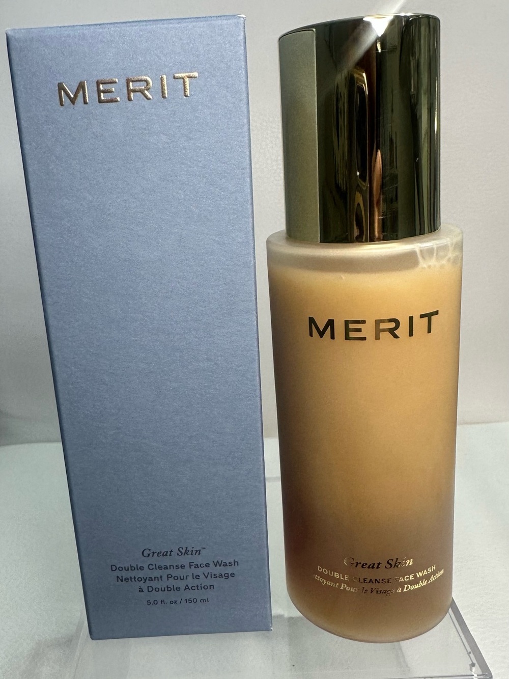 Merit Great Skin Double Cleanse Face Wash – Beige